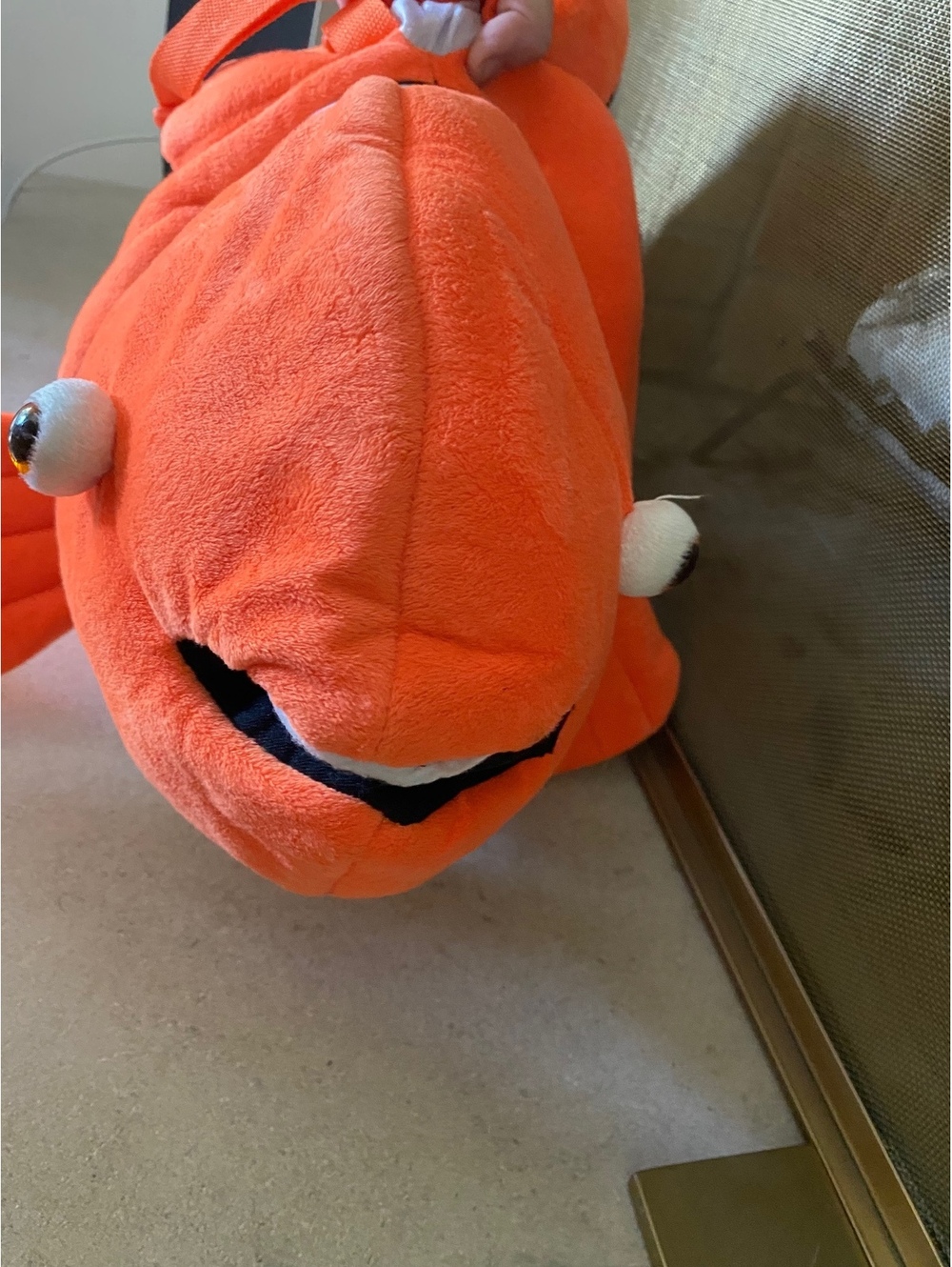 Disney Finding Nemo Toddler Halloween Costume deluxe plush clown fish - Picture 4 of 6